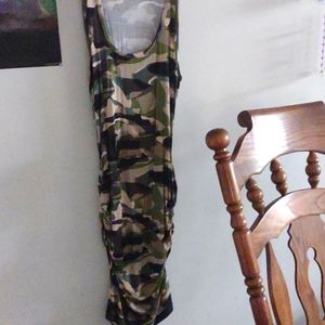 Camo dress for summer. Venus size M